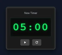 Timer style 1